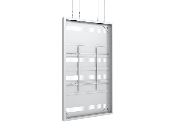 M Pro Series Enclosure 98" Wire Large White