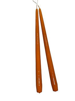 Antikljus Apelsin Lack 35 cm  Parljus