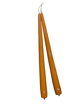 Antikljus Aprikos Lack 35cm Parljus