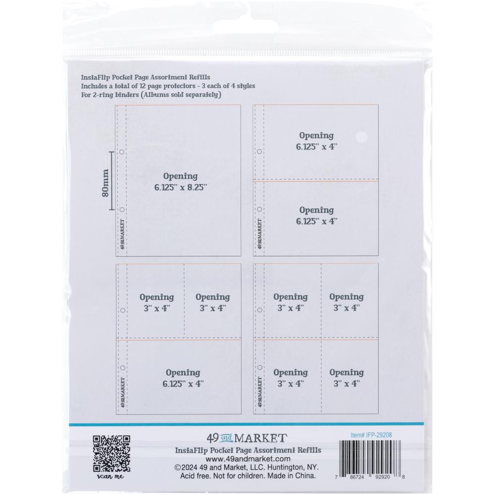49 And Market - InstaFlip Pocket Page - Assortment Refills - 2