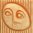 Lars Bergsten (1960s) Two Wall Plaques with Couple Head Relief 9 cm (3)