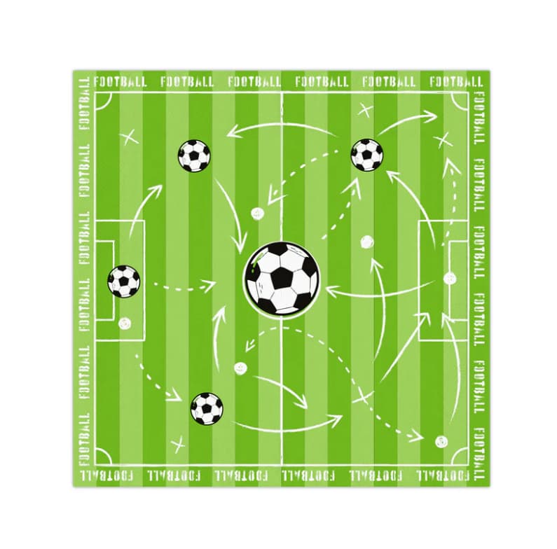 Servetter - Fotbollsplan