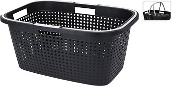 Tvättkorg med handtag 60x40x26cm