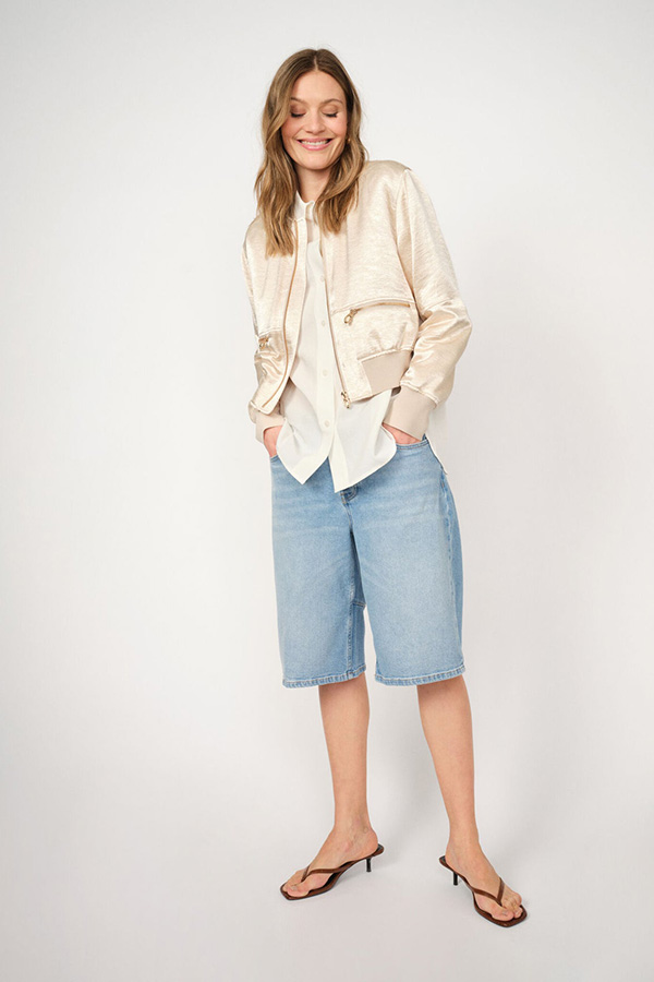 MMMathilde Denim Shorts Light Blue - 7