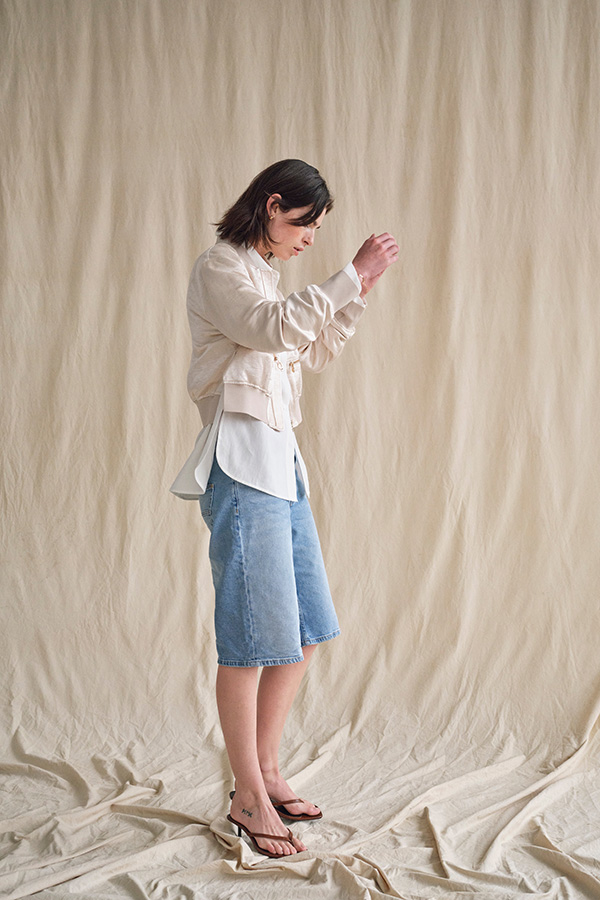 MMMathilde Denim Shorts Light Blue - 8