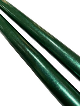 Antikljus Mörkgrön Metallic Lack 35 cm