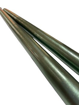 Antikljus Mossgrön Metallic Lack 35 cm 