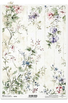 Blommande panel
