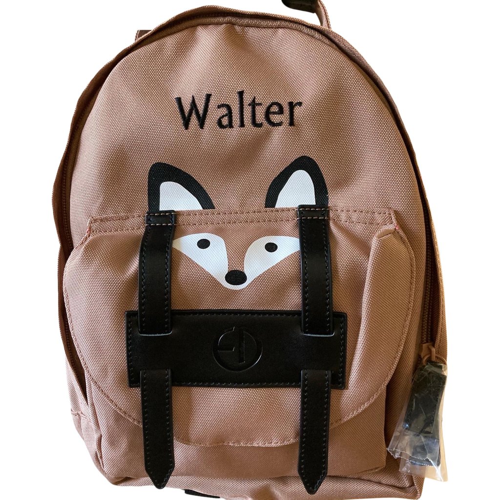 Barnryggsäck med namn - Florian The Fox - 2
