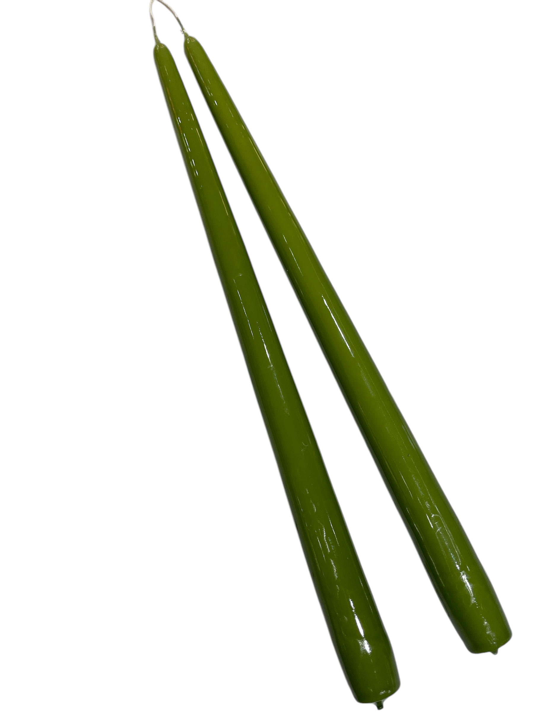 Antikljus Lindgrön Lack 35 cm