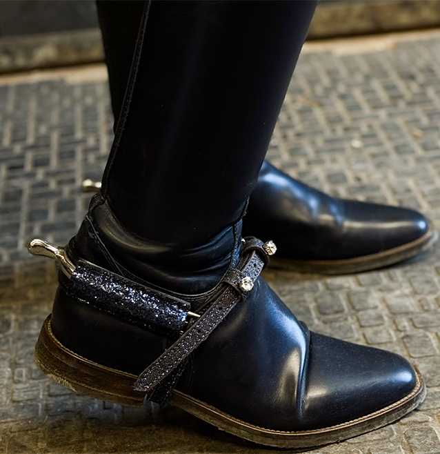 Spur covers Glittery NAVY - 2