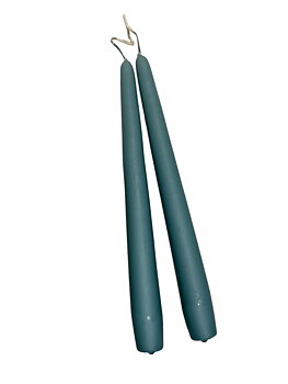 Antikljus Duvblå Matt 25 cm Parljus