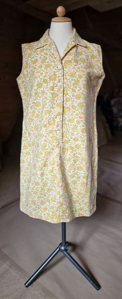 Dress Kenrose Ireland sleeveless 1960s size L