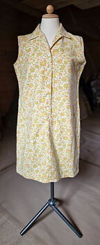 Dress Kenrose Ireland sleeveless 1960s size L