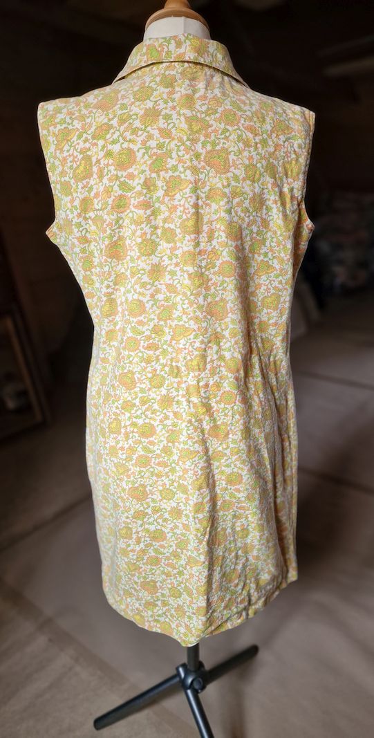 Dress Kenrose Ireland sleeveless 1960s size L - 2