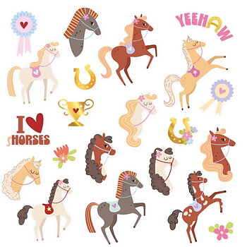Tatueringar - "I love horses"