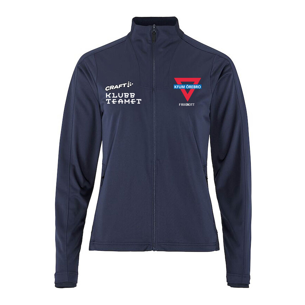 Craft Evolve 2.0 Full zip Dam (KFUM Örebro Friidrott)