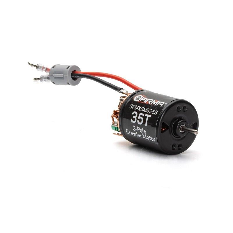 Spektrum Firma 70A Brushed Smart ESC, 2S-3S: IC3 / 35T Brushed Motor Combo - 2