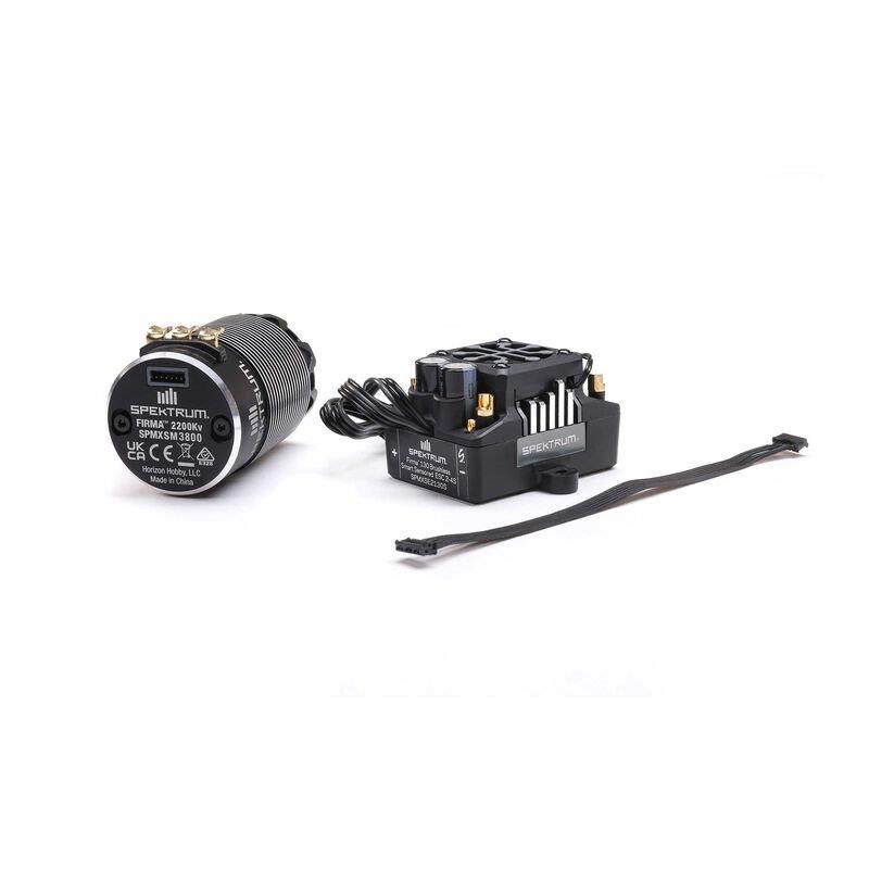 Spektrum Firma 130A Brushless Smart ESC / 2200Kv Sensored Motor Combo