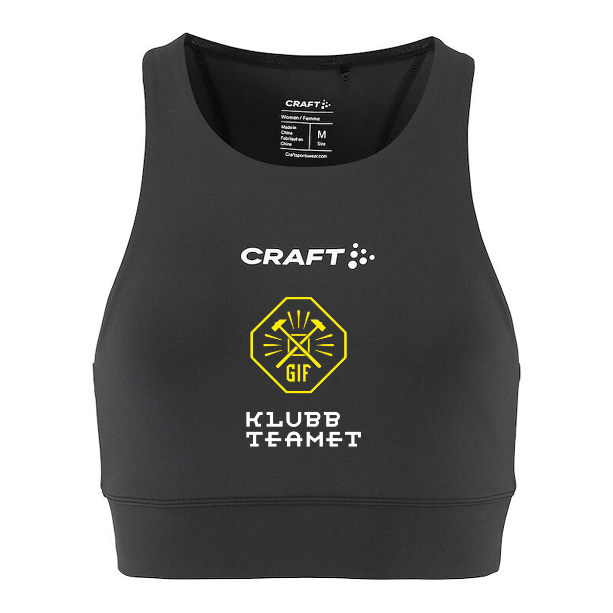 Craft Rush 2.0 Crop Top Dam (Glanshammar Friidrott)