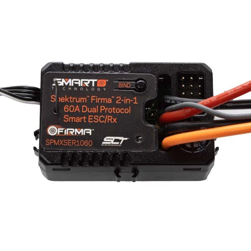 Spektrum Firma 60A Smart Dual Protocol 2-in-1 ESC and Receiver