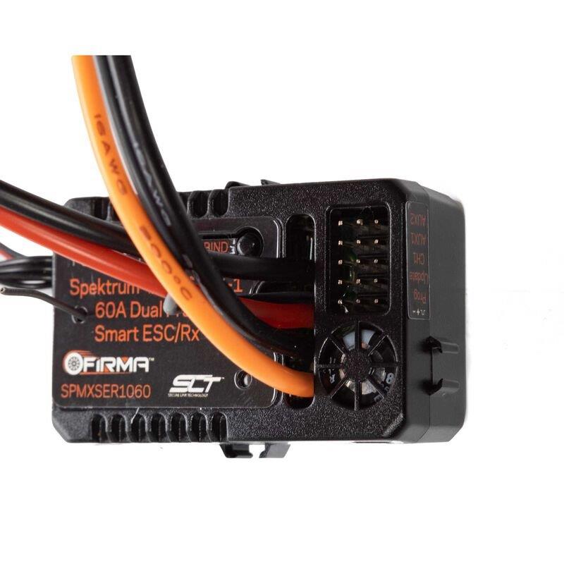 Spektrum Firma 60A Smart Dual Protocol 2-in-1 ESC and Receiver - 5