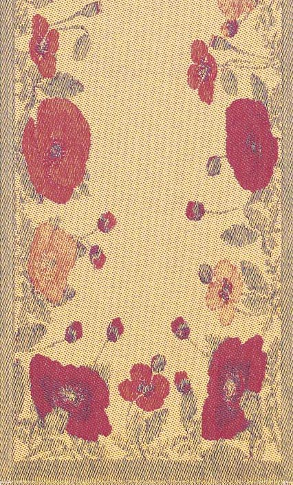 Ekelund Löpare 35 x 140 cm Poppy* - 3