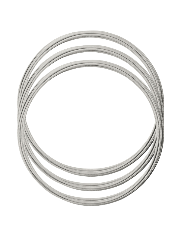 3-pack Bare Cable RPM Session, Comp - 1,65 mm rostfritt stål