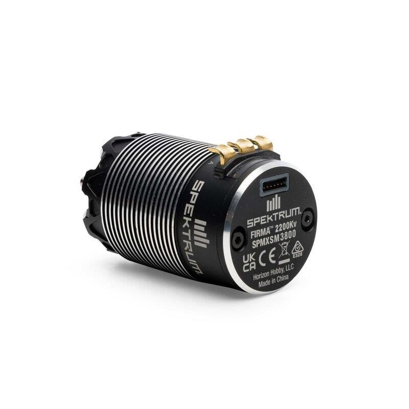 Spektrum Firma 2200Kv Brushless Sensored Motor, 5mm - 4