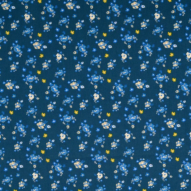 Småblommiga Popliner - 2