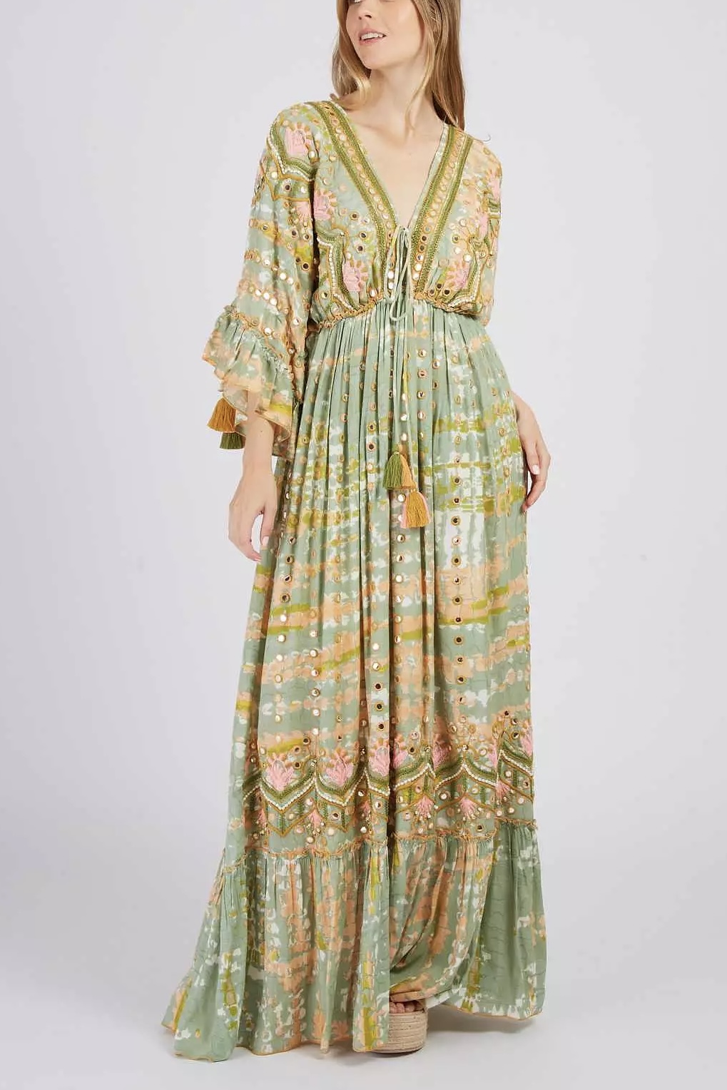 Derhy  - Palerme Long  Lace Dress - 3