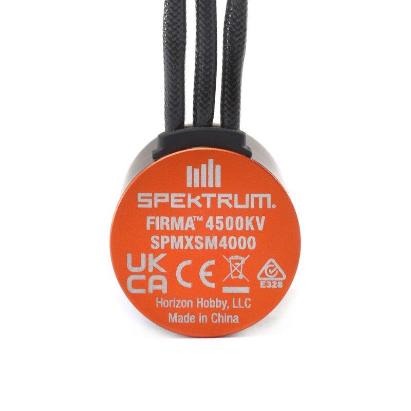 Spektrum Firma 2436 4500Kv 4-Pole Sensorless Brushless Motor: Minis - 5