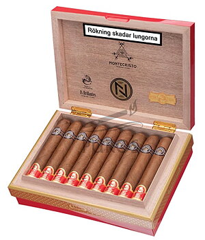 Montecristo Brilliantes Year Of The Dragon Cigarrlåda 18-pack