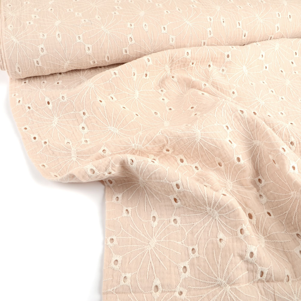 MUSLIN FLORALS - SAND