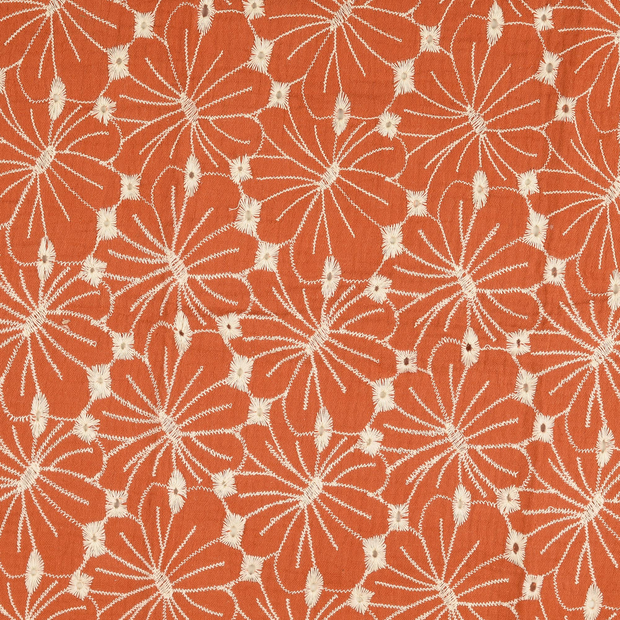 MUSLIN FLORALS - RUSTY - 5