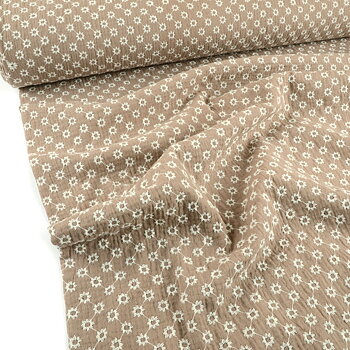 MUSLIN MINI FLORALS - TAUPE