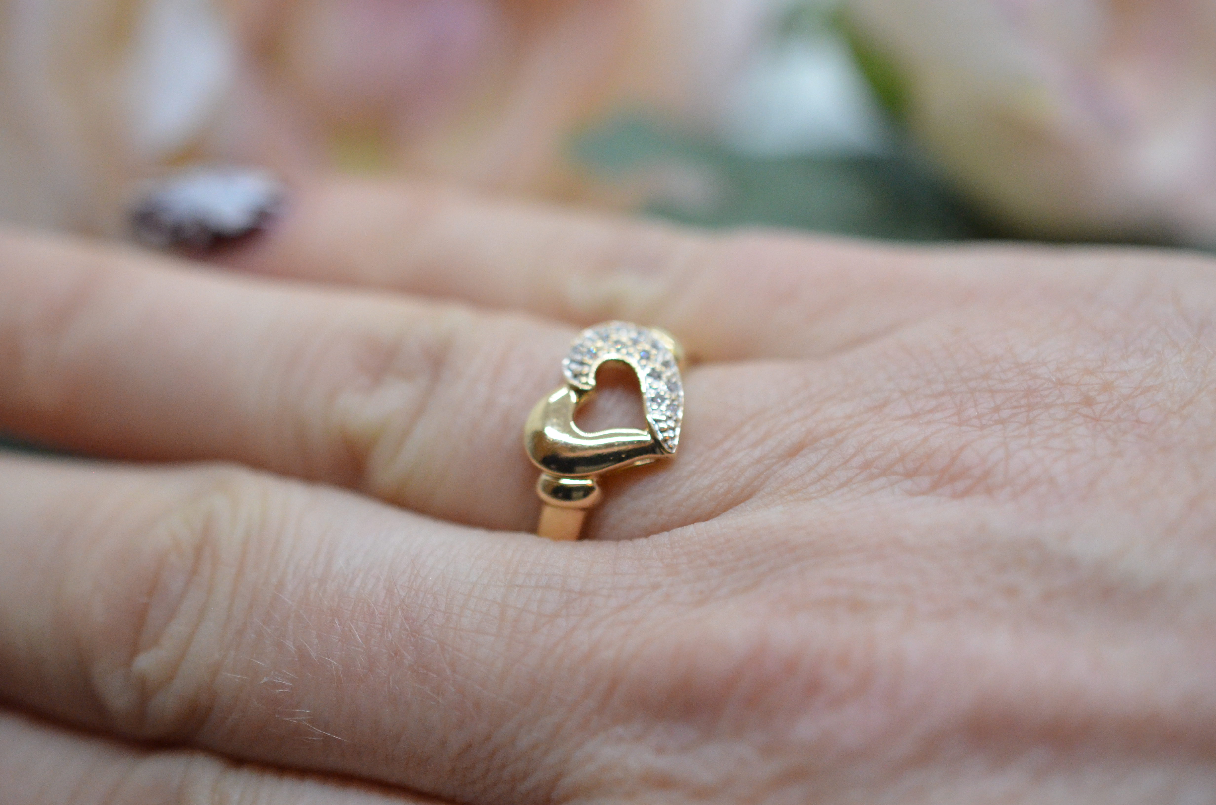 Second Hand 18k diamantring - 4