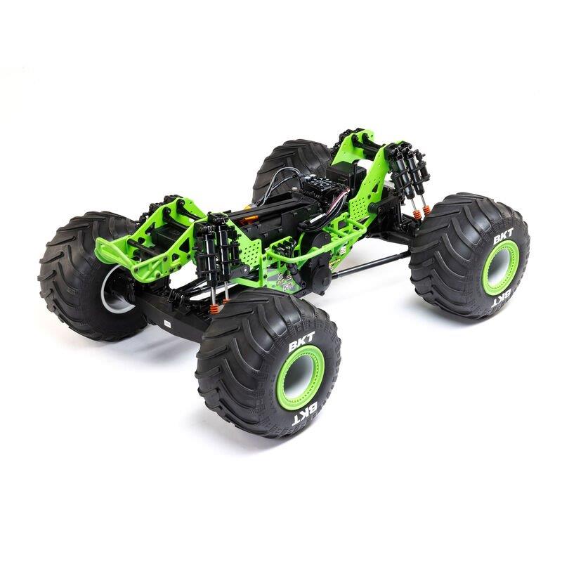 LOSI 1/8 LMT 2.0 Grave Digger 4X4 Solid Axle Brushless Monster Truck RTR, Green - 20