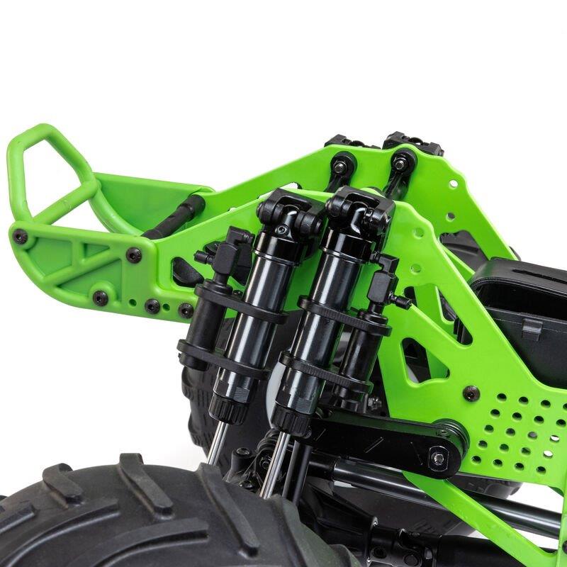 LOSI 1/8 LMT 2.0 Grave Digger 4X4 Solid Axle Brushless Monster Truck RTR, Green - 22
