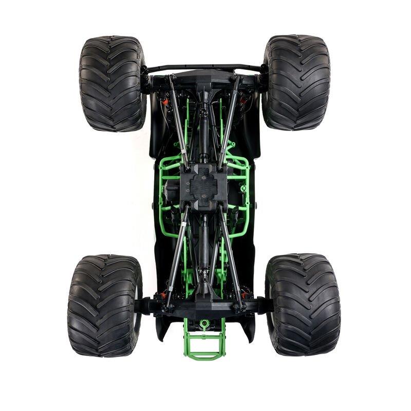 LOSI 1/8 LMT 2.0 Grave Digger 4X4 Solid Axle Brushless Monster Truck RTR, Green - 18
