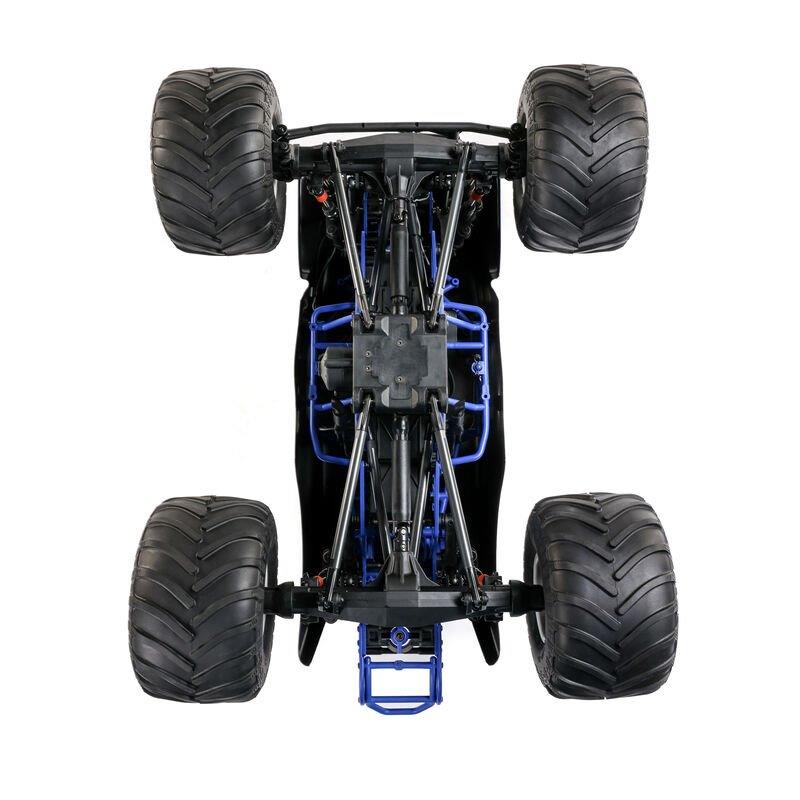 LOSI 1/8 LMT 2.0 Son-Uva Digger 4X4 Solid Axle Brushless Monster Truck RTR, Blue - 15