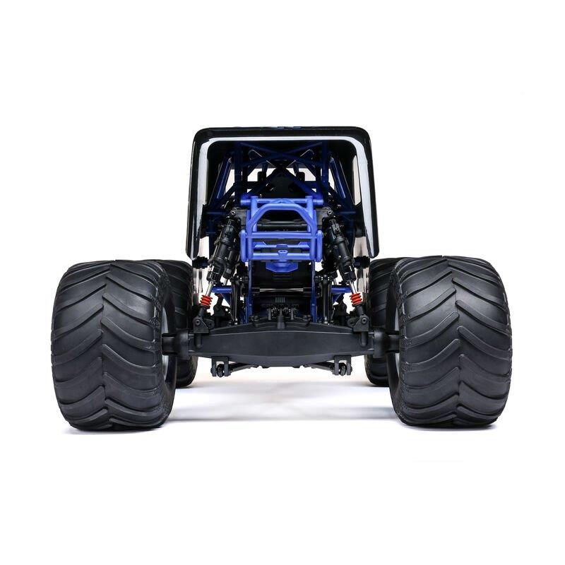 LOSI 1/8 LMT 2.0 Son-Uva Digger 4X4 Solid Axle Brushless Monster Truck RTR, Blue - 13