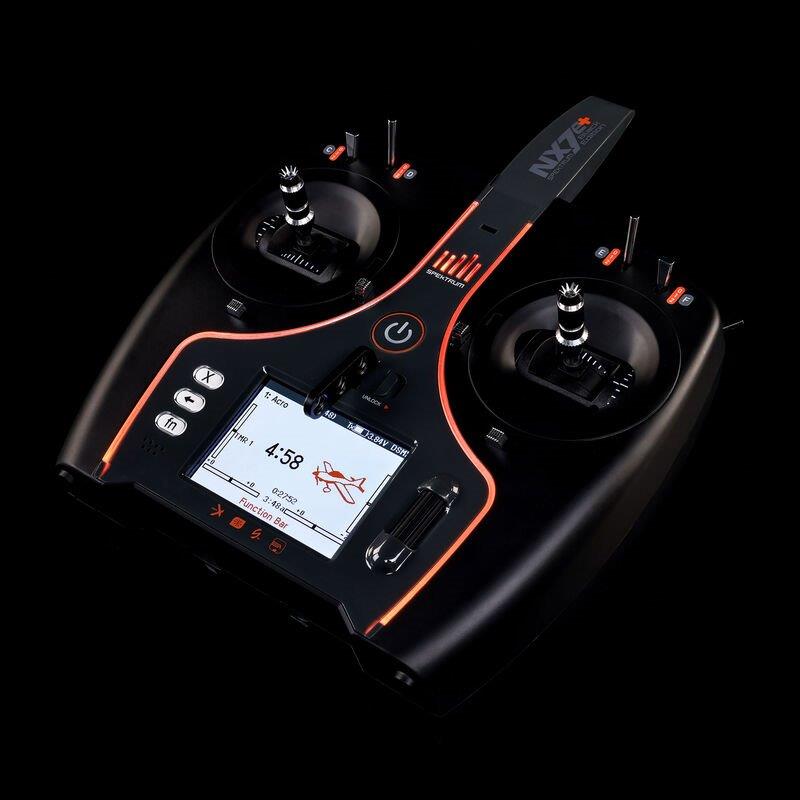 Spektrum NX7e+ 14-Channel DSMX Transmitter Only, Black Edition - 5