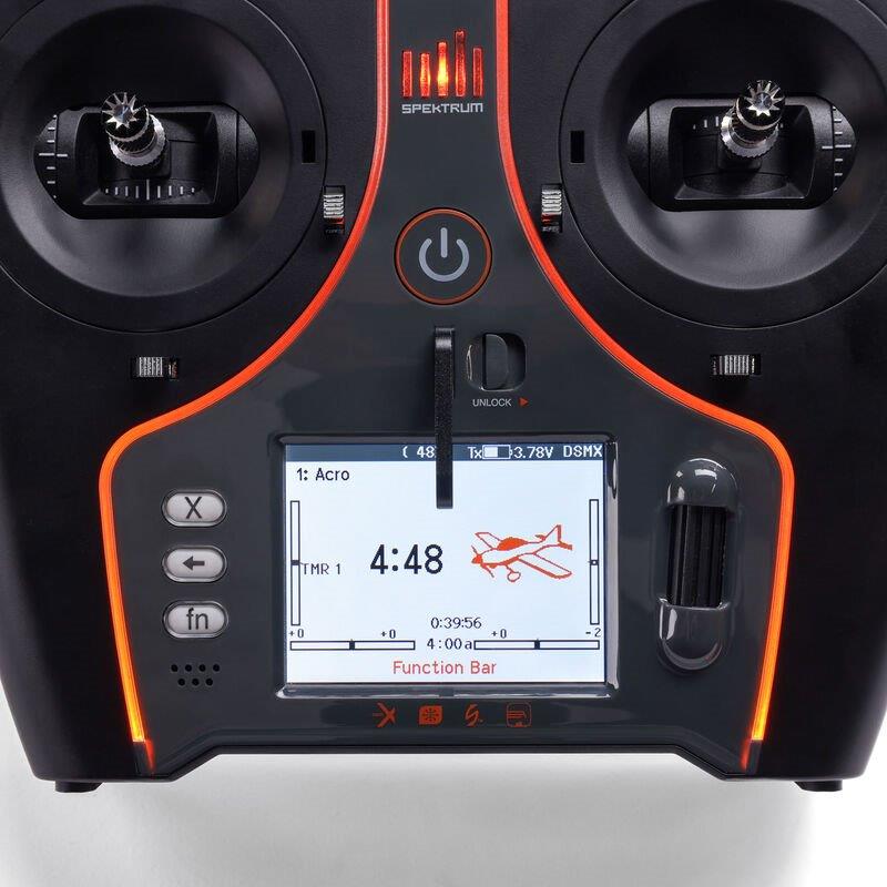 Spektrum NX7e+ 14-Channel DSMX Transmitter Only, Black Edition - 13