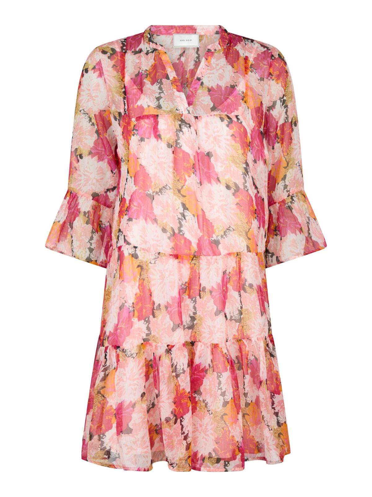 Neo Noir Gunvor Maxi Flower Dress, Pink