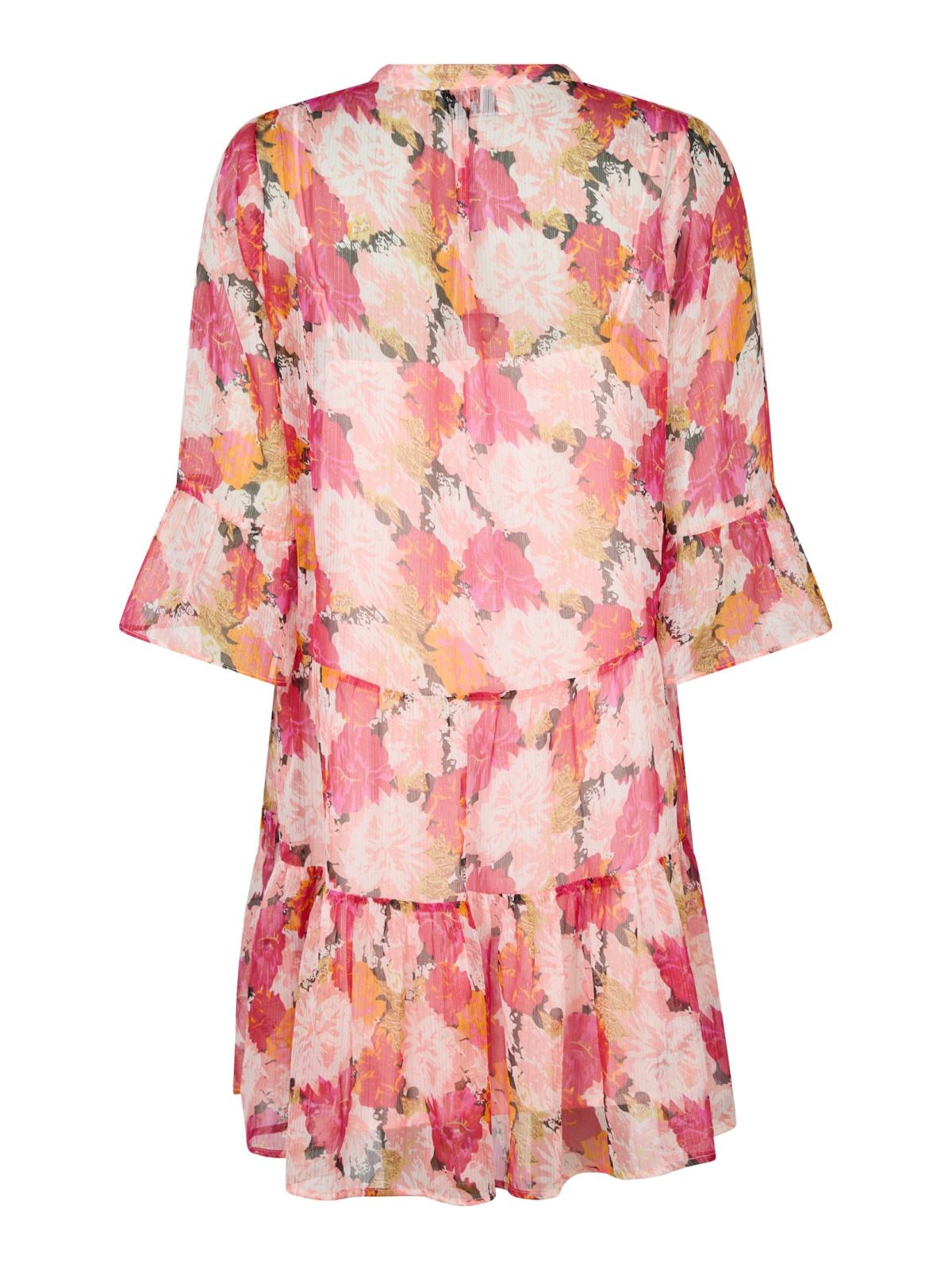 Neo Noir Gunvor Maxi Flower Dress, Pink - 2