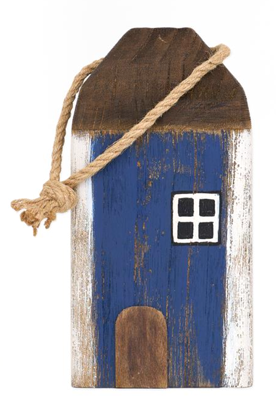 Dörrstopp Hus Blå