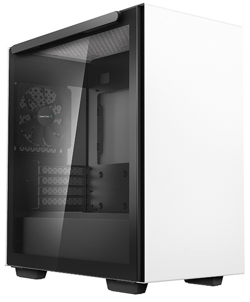DeepCool MACUBE 110 (Vit) med 1 st chassifläkt (i bak) utan RGB
