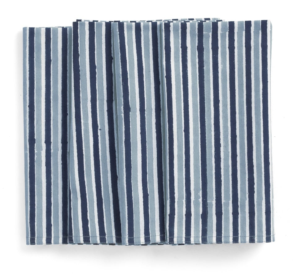 Chamois Servetter Stripe Multi Blue