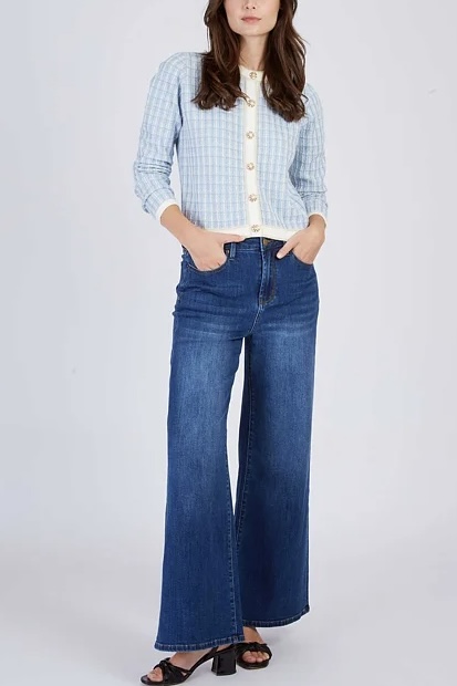 Derhy  - Florinda Cardigan Blue - 4